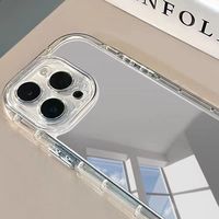 Coque Miroir pour iPhone 16, 15, 14 Pro Max, 16 Plus – Housse de Protection Simple