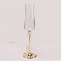 Gobelet à vin rouge en option, trois Styles, personnalisé, tige en or, verres à vin rouge, décoration Unique et fantaisie