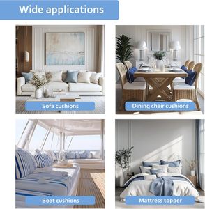 Bọt đệm công ty 44ild bọc bọt 1 inch Chiều cao x 24 inch Chiều rộng x 72 inch Chiều dài - Product Image 5