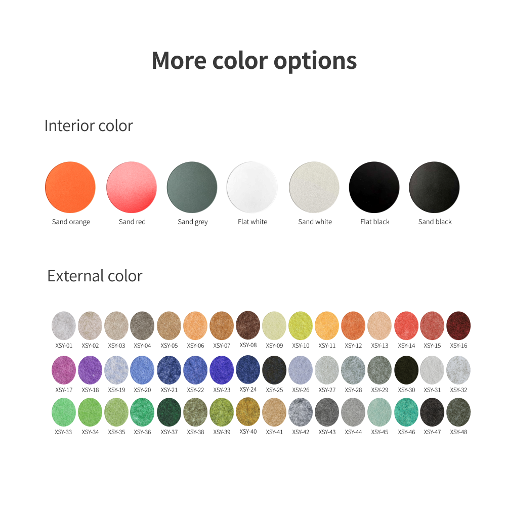 The color can be made to order