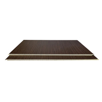 Panneau mural WPC écologique de qualité E0, grain de bois, imperméable, 9 mm d'épaisseur, garantie 5 ans, pour la maison, salon, salle de bain, cuisine
