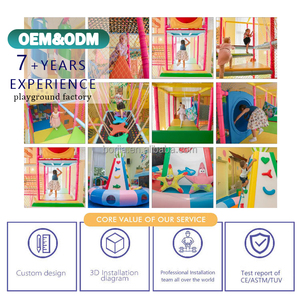 Sân chơi mềm trong nhà lớn chủ đề vũ trụ trẻ em thiết bị chơi trong nhà để bán trẻ em thương mại sân chơi trong nhà - Product Image 3