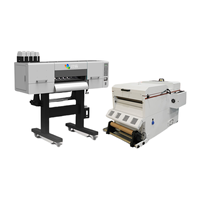 A1 DTF Printer 60CM 24 inci I3200 2 cetak dengan imprimano kain Digital T Shirt mesin cetak DTF