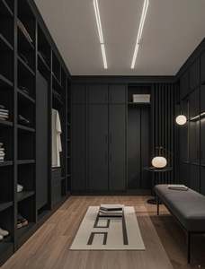 Armario Plegable Moderno de Lujo, Vestidor con Tocador, Muebles de Alta Calidad a Medida para Dormitorio - Product Image 3