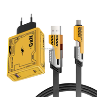 Chargeur rapide 120W, câble USB Type C PD, charge rapide, adaptateur Quick Charge 3.0 pour iPhone, Xiaomi, Samsung, Oneplus, téléphones portables