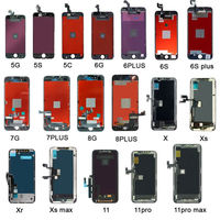 LCD de téléphone portable pour iPhone 6 7 8 écran d'affichage pour iPhone X XR XS MAX écran OLED pour iPhone 11 11 Pro ecran remplacement