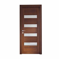Portes intérieures en bois massif de chêne non fini et non peint, prix bas