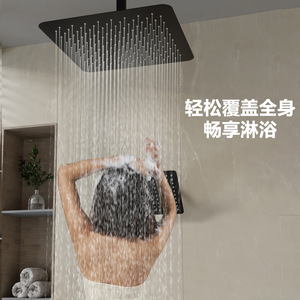 Juego de Ducha de Acero Inoxidable Oculto, Montado en la Pared, con Válvula Mezcladora de Agua Fría y Caliente Preincrustada, Accesorios de Baño - Product Image 4