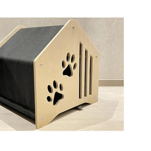 Cachette détachable sur le thème de la forêt moderne Cage pour animaux de compagnie en bois assemblage en <span class=keywords><strong>carton</strong></span> contreplaqué château de <span class=keywords><strong>lapin</strong></span> OEM ODM petite <span class=keywords><strong>maison</strong></span> pour animaux de compagnie pour hamster - Product Image 2