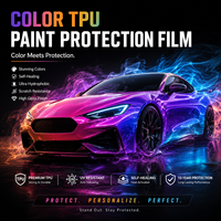 Film de protection de peinture TPU couleur premium, sans résidu, amovible, PPF couleur, film de protection de carrosserie automobile
