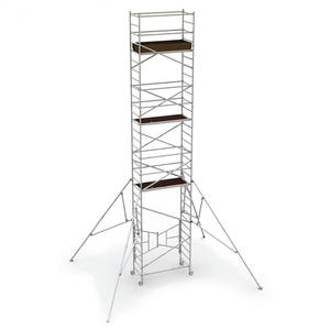 <span class=keywords><strong>3m</strong></span> 4m 6m 8m 10m 12m Roues multifonctionnelles Tour d'échafaudage mobile en aluminium pour la construction Bâtiment industriel - Product Image 1