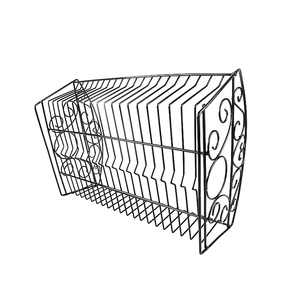 BOGER <span class=keywords><strong>a</strong></span> casa/hogar <span class=keywords><strong>cesta</strong></span> de la comida de Metal de hierro de malla de almacenamiento de la <span class=keywords><strong>cesta</strong></span> - Product Image 3