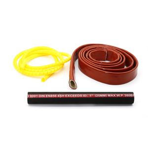 צינור הידראולי מגומי עם סליל פלדת אל-חלד בלחץ גבוה <span class=keywords><strong>SAE</strong></span> <span class=keywords><strong>100R13</strong></span> R12 DIN EN 856 4SH 4SP - Product Image 2