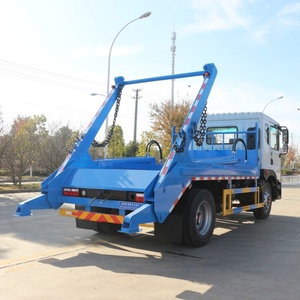 Camion de ramassage des ordures à bras oscillant manuel diesel utilisant une benne à ordures polyvalente - Product Image 4