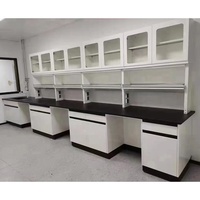 Tables de travail réglables en métal pour laboratoire de pharmacie et de chimie