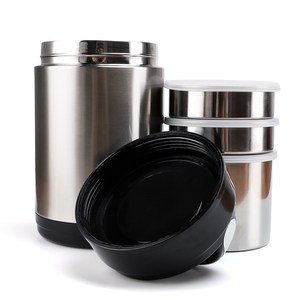 Grande capacité multicouche portative de récipient de nourriture de boîte à lunch en acier inoxydable à double couche pot de Nourriture isolé sous vide - Product Image 5