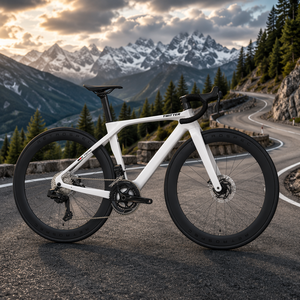 จักรยานเสือหมอบ T10PRO 700C Aero Carbon คาร์บอนทั้งคัน ระบบเบรกไฮดรอลิก <span class=keywords><strong>Shimano</strong></span> 105 R7120 24 สปีด ล้อคาร์บอน 60 มม. น้ำหนัก 8.8 กก. - Product Image 1