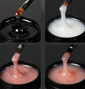 BIAB HEMA gratuit 15ml Gel de vernis à ongles coloré <span class=keywords><strong>constructeur</strong></span> Gel UV pour l'art des ongles sains Style français avec Source de lampe LED - Product Image 1