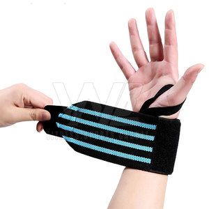 Muñequeras de neopreno para levantamiento de pesas, entrenamiento de gimnasio, entrenamiento de fuerza cruzada, correas de soporte para Fitness, muñequeras sublimadas - Product Image 6