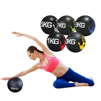 Balón Medicinal de Goma para Fitness NQ SPORTS con Logotipo Personalizado, de 1-5 kg, para Entrenamiento de Fuerza, Portátil, para Gimnasio