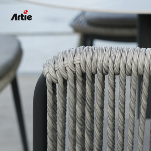 ARTIE mây ra cửa đồ nội thất Patio đồ nội thất đặt bàn và ghế nội thất sân vườn ngoài trời bàn ăn đặt - Product Image 3
