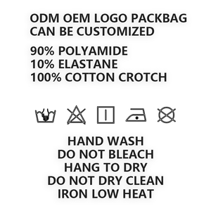 Intimo da Donna di Alta Qualità 2024 Slip Bikini in Spandex Comodi Morbidi Senza Cuciture Sexy <span class=keywords><strong>Brasiliana</strong></span> a Vita Bassa per Donna - Product Image 6