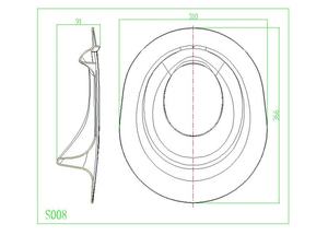 Asiento de Inodoro Infantil Rosa con Anillo, Fácil de Limpiar, para Niños de 0 a 6 Años, Hecho de Plástico y Urea PP - Product Image 4