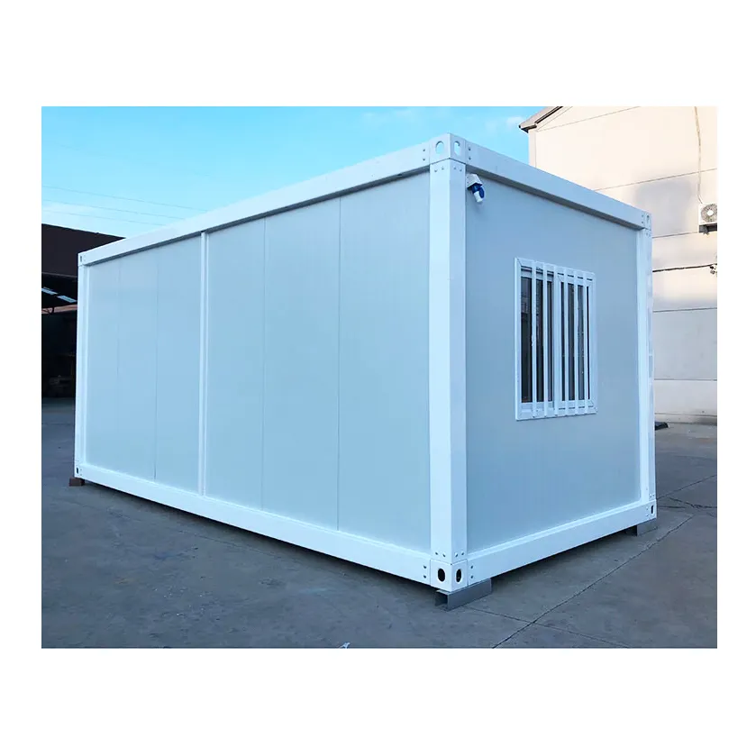 20ft Cabin Container Case Modular Pequenas Casas Pronto Para Enviar escritório Pod Destacável Container Casa