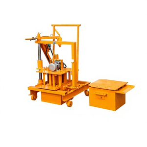 Customizable Export Plate Clay Brick Making Machine Engine <b>Pump</b> Gearbox Bearing PLC <b>Small</b> Mobile Interlock Hollow Brick - Product Image 1