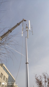 Chất lượng cao năng lượng miễn phí 1kw trục dọc Máy phát điện tuabin gió - Product Image 4