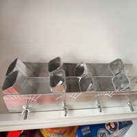 Offre Spéciale 1.2 pouces en alliage d'aluminium pour feux d'artifice à moteur, présentoir à effet spécial avec 8 coups d'étincelle