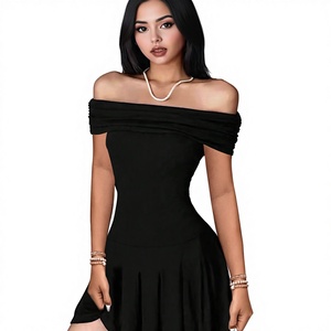 Vestido de Verano 2026 para Mujer, Nuevo, con Cuello, Sexy, a la Moda, Casual, de Cintura Alta, Falda Corta - Product Image 2