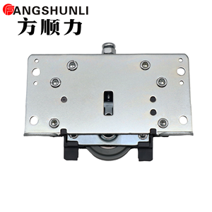 Herrajes para puertas correderas de hierro y plástico con superficie rociada de zinc para muebles, ruedas de rodillos para armarios y accesorios - Product Image 6