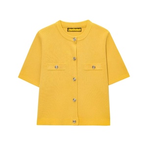 Chaqueta de Punto de Manga Corta para <span class=keywords><strong>Mujer</strong></span>, Nueva Colección de Primavera, Simple y Moderna - Product Image 5