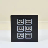 RS485 RCU Tuya App Smart Hotel Room Commutateurs muraux Solution de gestion d'hôtel avec matériel PC