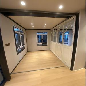 30ft 40ft Luxe Opvouwbaar Uitbreidbaar Containerhuis Voor Australië 3 Slaapkamer Luxe Villa Houten Materiaal Voor Outdoor Winkel Kiosk