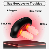 Appareil de traitement de la sinusite portable OEM ODM, appareil de soins de santé, appareil de thérapie nasale rechargeable pour la thérapie nasale