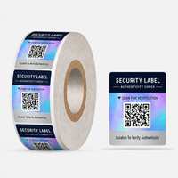 Etiquetas de Seguridad de Papel Personalizadas de Fábrica, Etiquetas a Prueba de Manipulación, Hoja de Etiquetas Troqueladas, Etiqueta con Código QR Rastreable