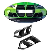 Couvre-prise d'air du pare-chocs avant en fibre de carbone sèche pour BMW G80 G81 M3 G82 G83 M4 2021+