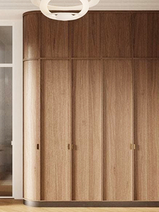 Armoire rétro en bois massif, meuble de vestiaire vintage, armoire de <span class=keywords><strong>hall</strong></span> <span class=keywords><strong>d</strong></span>'<span class=keywords><strong>entrée</strong></span>, armoire sur mesure à quatre portes, une armoire murale complète - Product Image 3