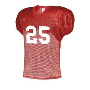 Custom American Jeugdvoetbal Oefenjersey Polyester Patrijspoort Mesh Truien Snelle Turnaround Uitstekende Groothandelsprijs - Product Image 1