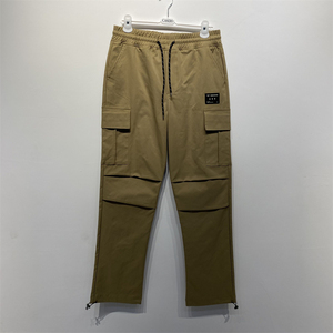 Pantaloni Casual dritti da <span class=keywords><strong>uomo</strong></span> in cotone personalizzato con tasche Cargo ampie <span class=keywords><strong>tute</strong></span> Multi borsa Design personalizzabile di medie dimensioni - Product Image 1