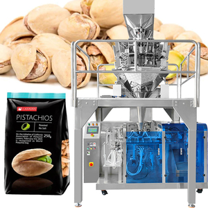 Máquina Empacadora de Alta Velocidad para Bolsas Preformadas, Máquina de Pesaje y Sellado de Bolsas de 100g, 250g, 300g para Pistachos y Nueces - Product Image 1