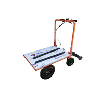300KG 500KG 1000KG chariot à plate-forme électrique extérieur quatre roues chariot à main électrique entrepôt chariot électrique