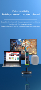 Oem bảng USB chơi game ghi âm <span class=keywords><strong>Microphone</strong></span> Tương thích với máy tính xách tay Máy tính để bàn Windows máy tính cho chơi game <span class=keywords><strong>Microphone</strong></span> với RGB ánh sáng - Product Image 5