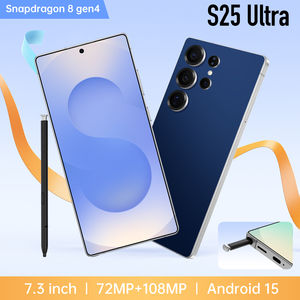 울트라 + 5G S25 폴드 디자인 스마트 폰 베스트 셀러 안드로이드 듀얼 심 HD 화면 해상도 스마트 충격 방지 게임 신규 - Product Image 5