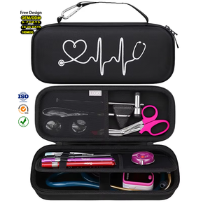 Водонепроницаемый жесткий чехол из ЭВА для стетоскопа <span class=keywords><strong>3M</strong></span> Littmann Classic III с сетчатым карманом — аксессуар для медсестер в путешествиях - Product Image 1