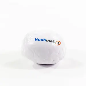 Wit Schuim Goedkope Custom Logo Gedrukt Anti Stress Reliever Reclame Promotionele Gepersonaliseerde Hersenen Vormige Stressbal