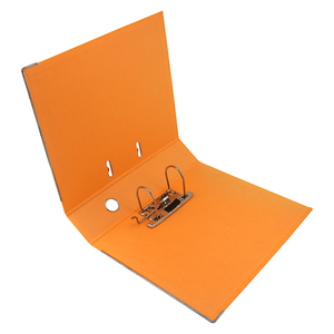 Fsc chứng nhận tùy chỉnh 1200gsm A4 đòn bẩy vòm 2 Vòng Loose-Leaf chất kết dính giấy màu xám Hội Đồng Quản trị văn phòng tập tin tổ chức - Product Image 1