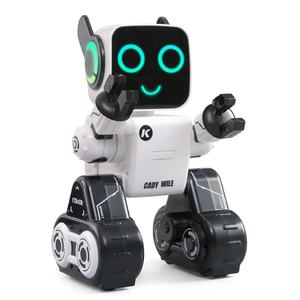 Robot éducatif intelligent SJY-R4 pour enfants, alimenté par batterie, en plastique, avec puzzle électrique, tirelire magique sonore, jouet robot télécommandé - Product Image 5